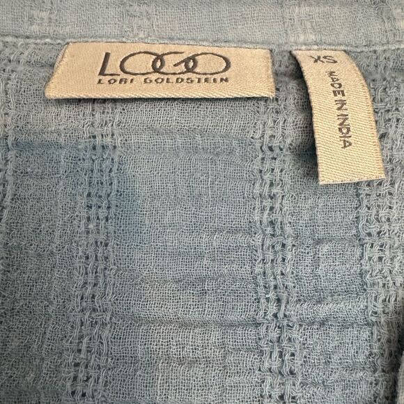 LOGO Cotton Blouse XS - Picture 7 of 8